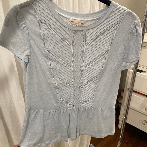 Tops - Rebecca Taylor Peplum Tee